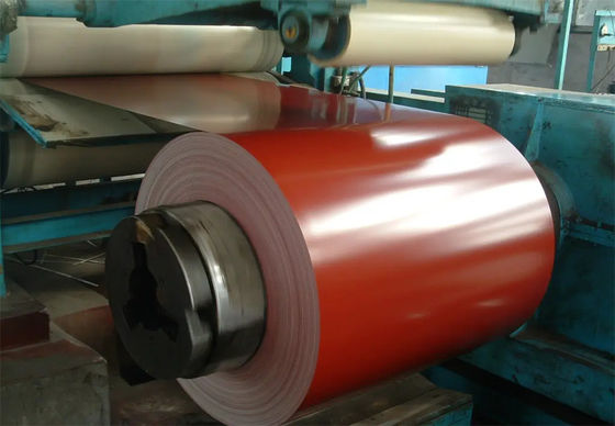 Цвет PPGI PPGL Prepainted стальные листы Rolls свертывается спиралью гальванизированный настилающ крышу лист